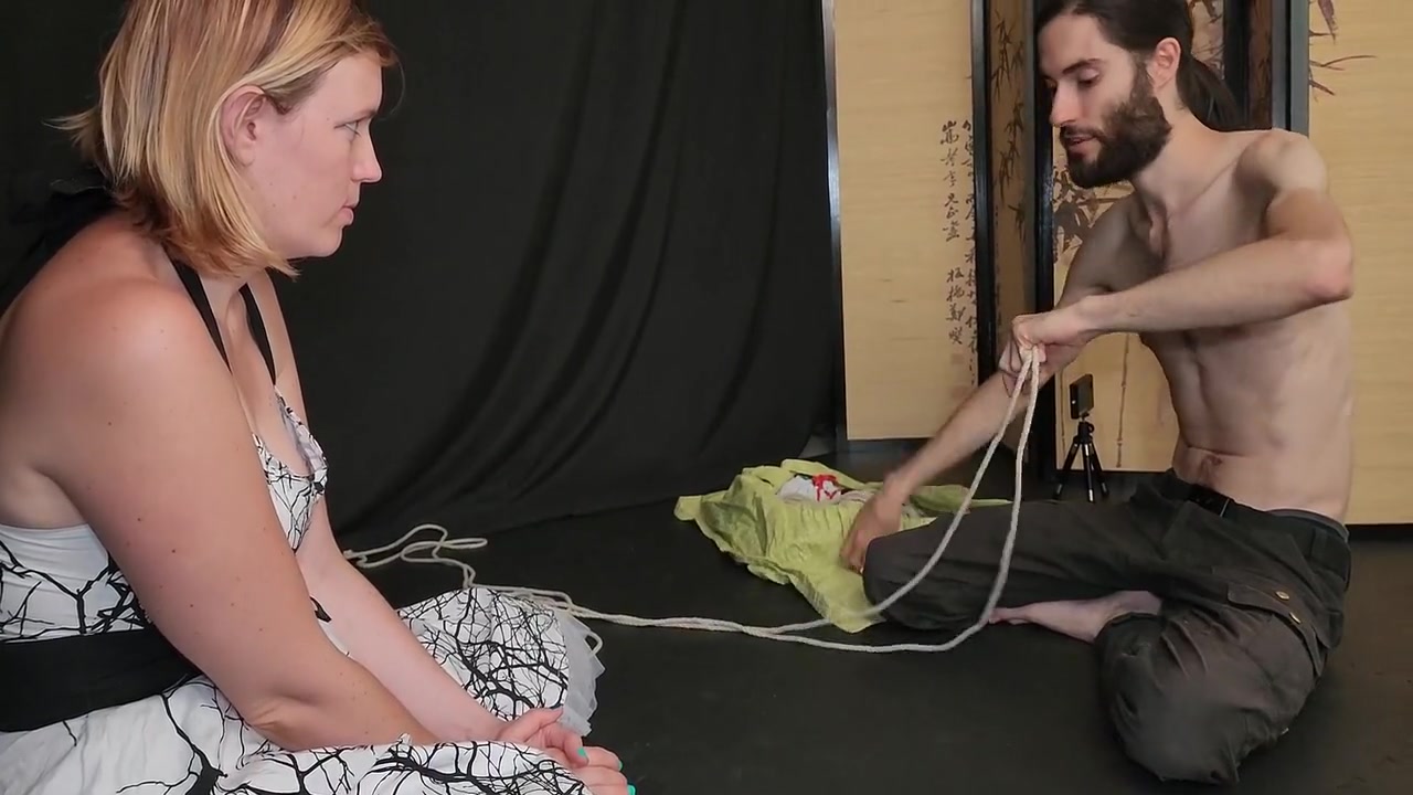 Shibari Bondage Initiation With