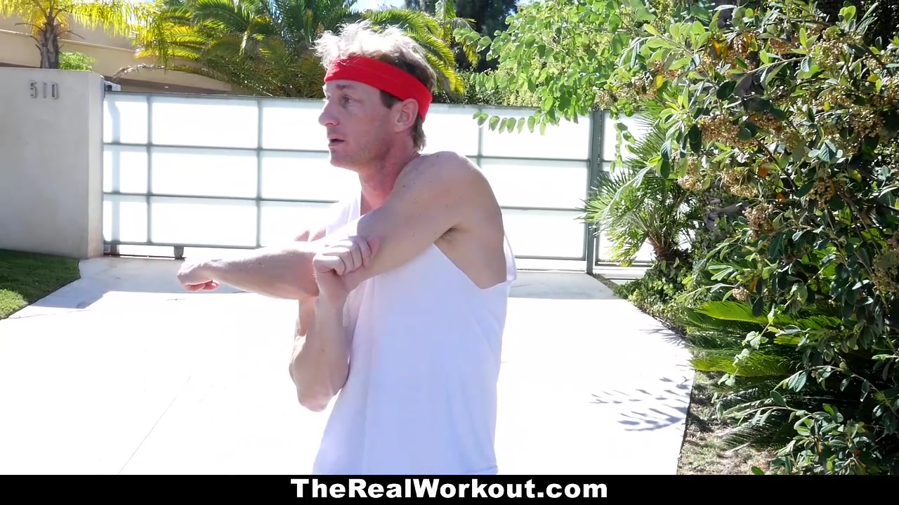 TheRealWorkout - Busty Ebony Fucked By The Fitness Trainer