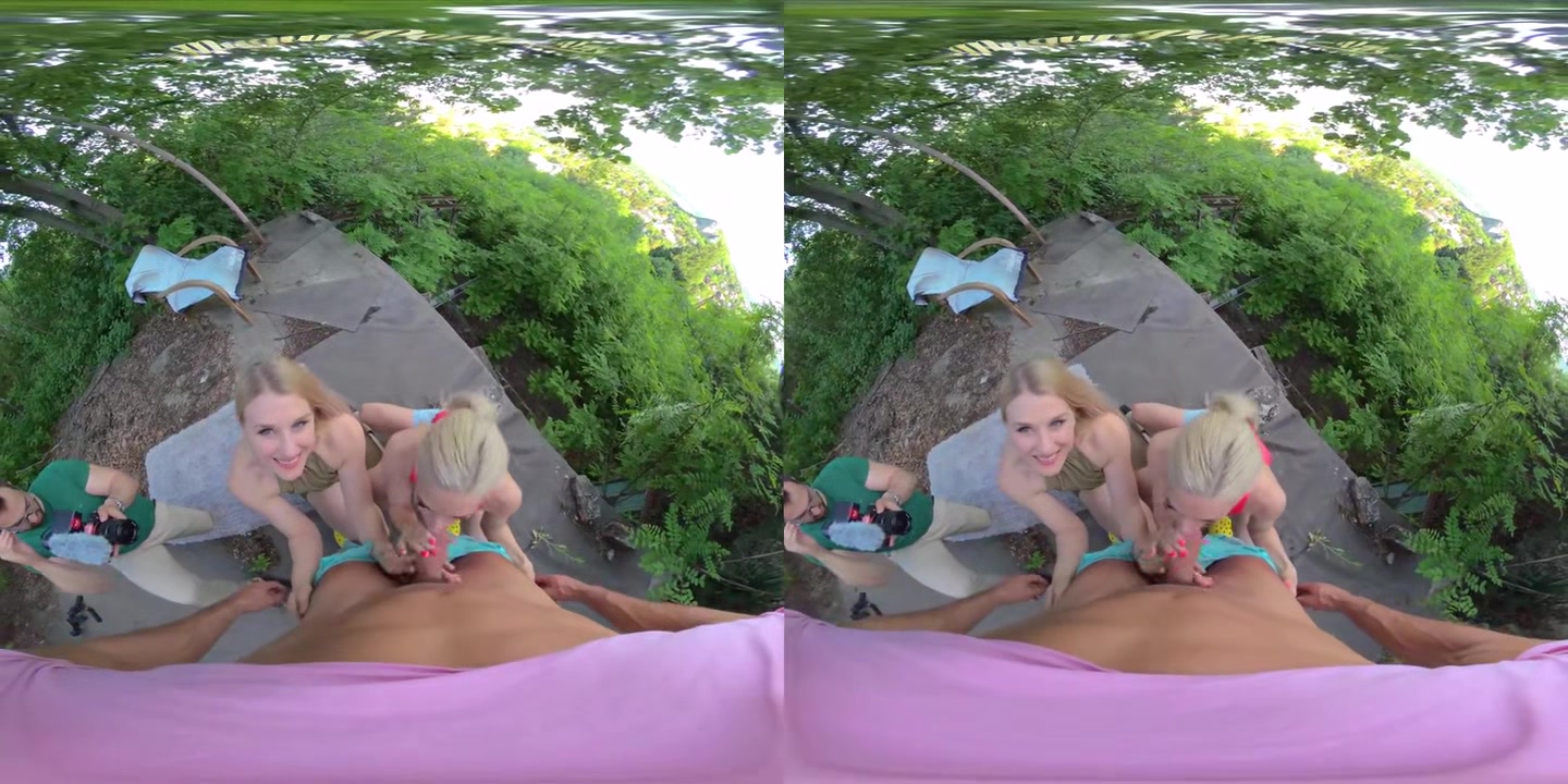 Amazing Threesome With Two Hot Real Estate Agent Ladies - MugurPornVR