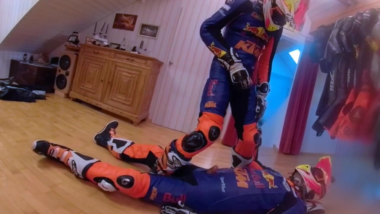 Ktm leather biker gear cuming