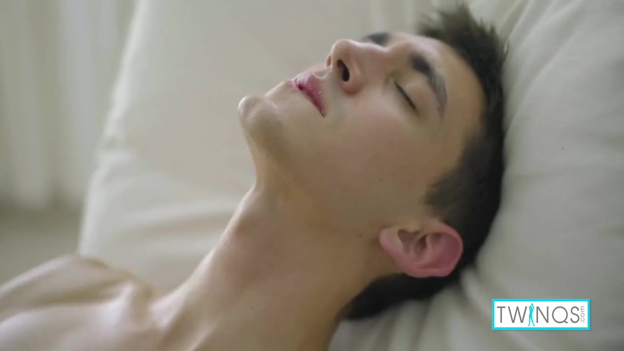 Hunky Twink John Wanks His Stiff Shaft And Cums On His Abs!