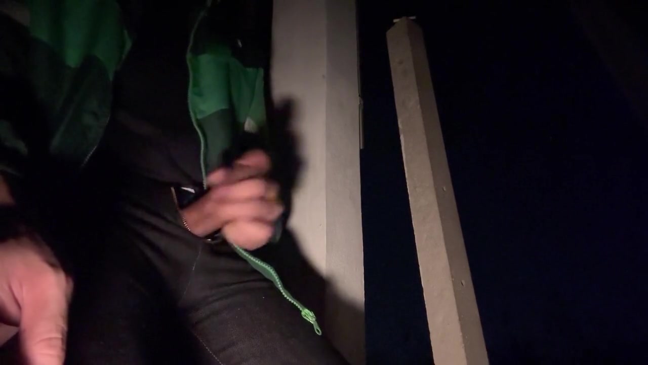 Jerk Off And Smoking In Public