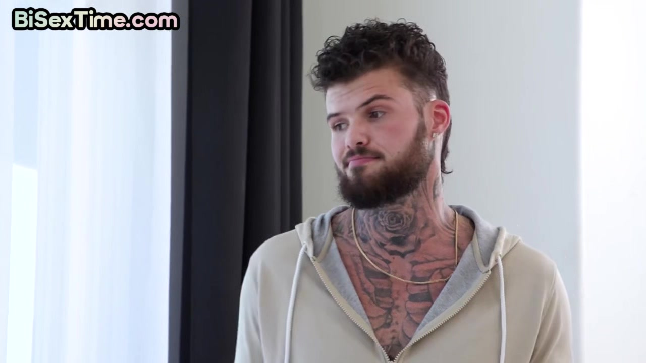 Nasty bisex dudes fuck bigbooty bae in threesome fuck
