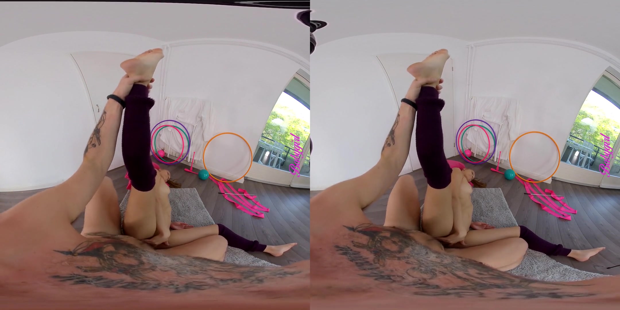 18yo Flexible Gymnast - SexLikeReal