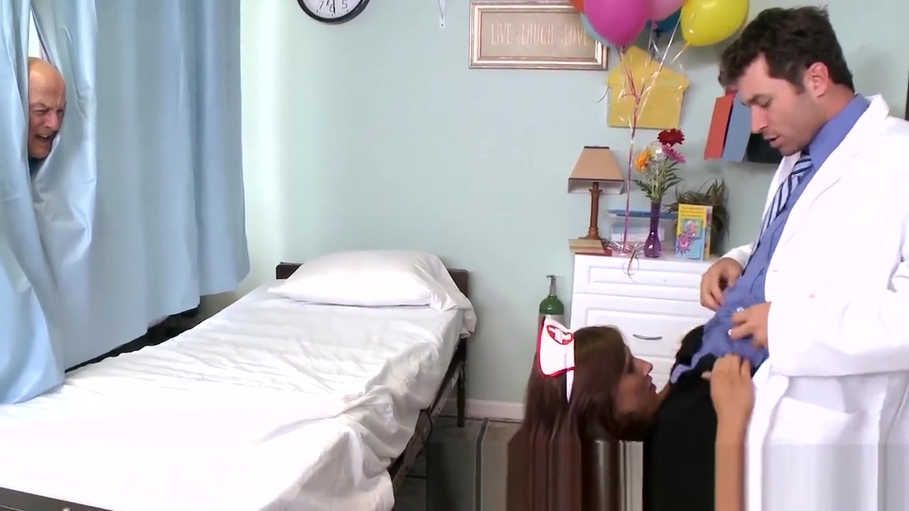 BRAZZERS - Hot Nurse Madison gets fucked hard by Ivy James Deen