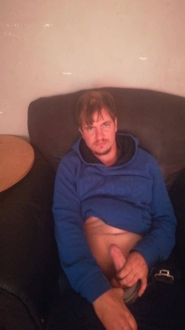 Girlfriend Recorded Me Playing With My Cock On Couch