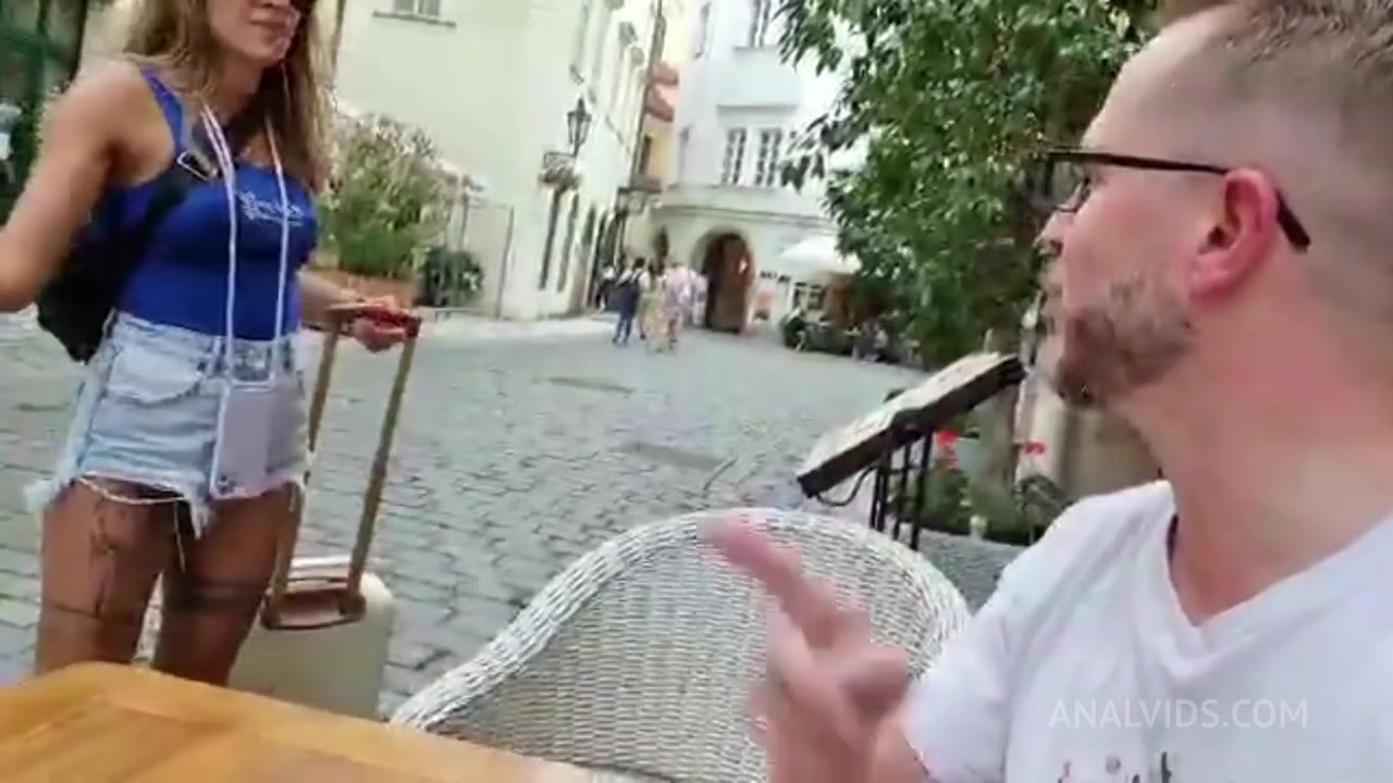 Silvia Dellai Hard Anal Fuck By Tourist Paul Stalker- Dildo Play