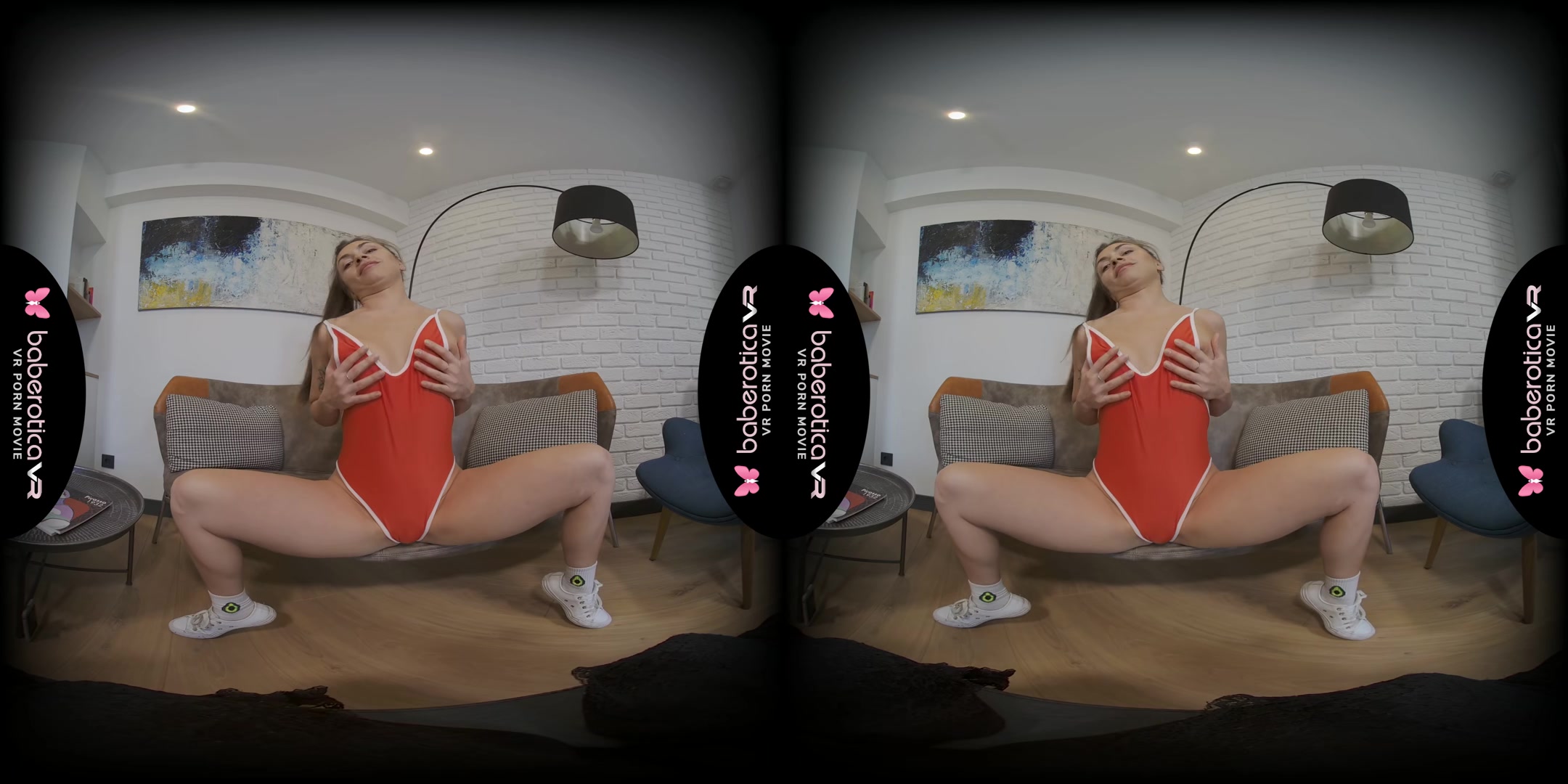Shanti Uses Her Vibrator On Her Pussy That She Spreads For Us - BaberoticaVR
