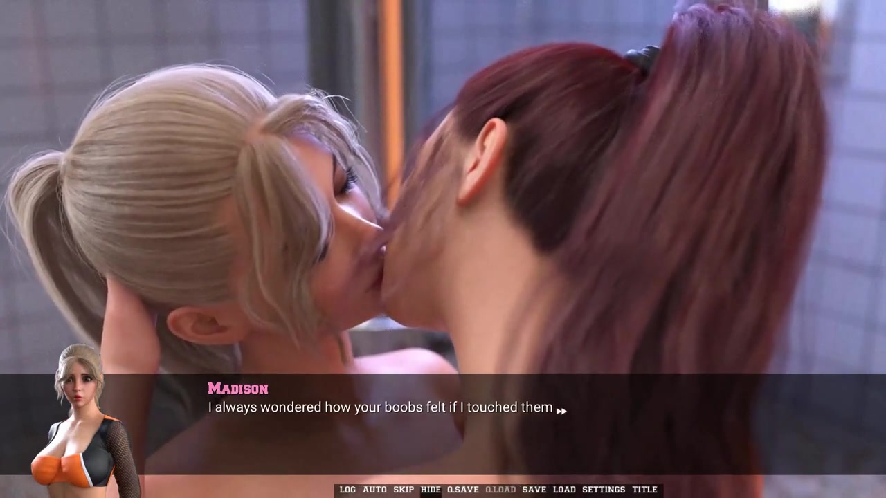 Touchdown Girls Two Hot Lesbian College Girls Doing It Dirty In The Showers And In The Locker Room Episode 7