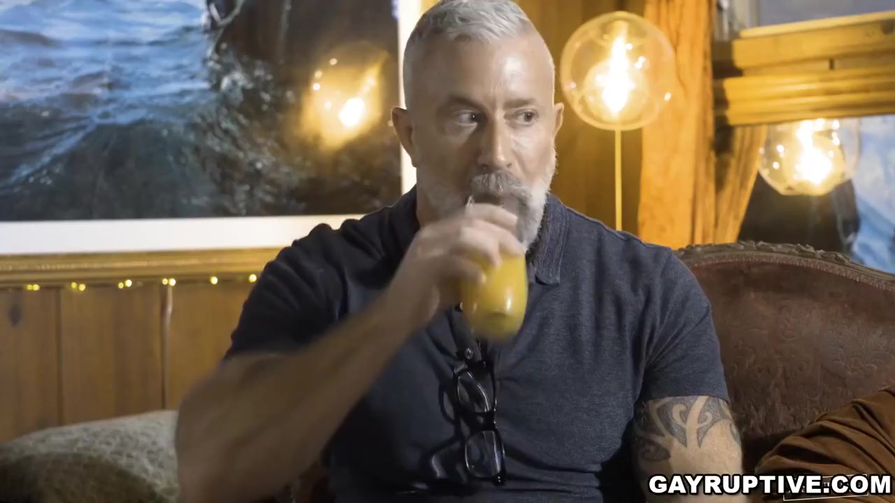 Muscular Gay Neighbors Intimate Anal Sex