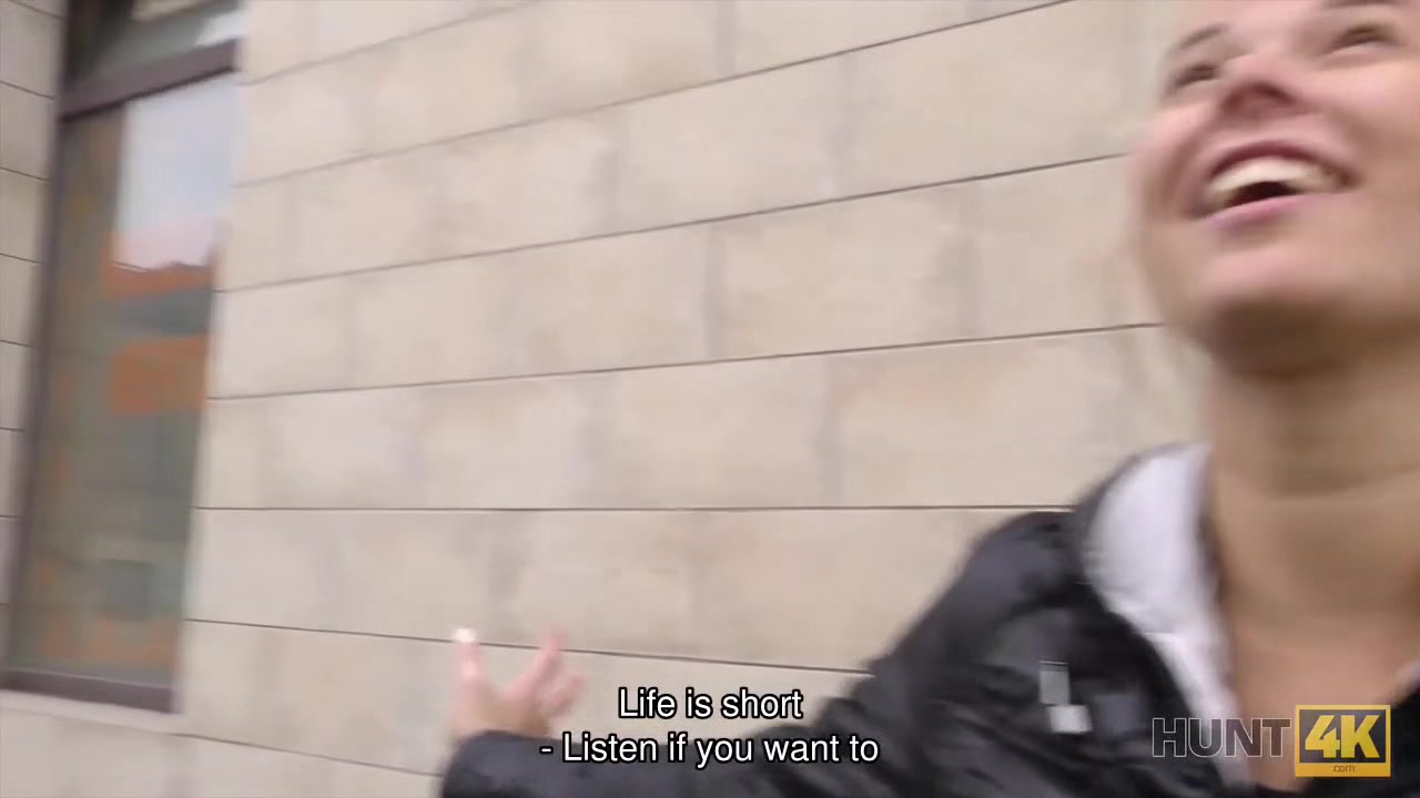 HUNT4K. Blue-eyed miss Dream Nikky isnt against pickup and sex with stranger