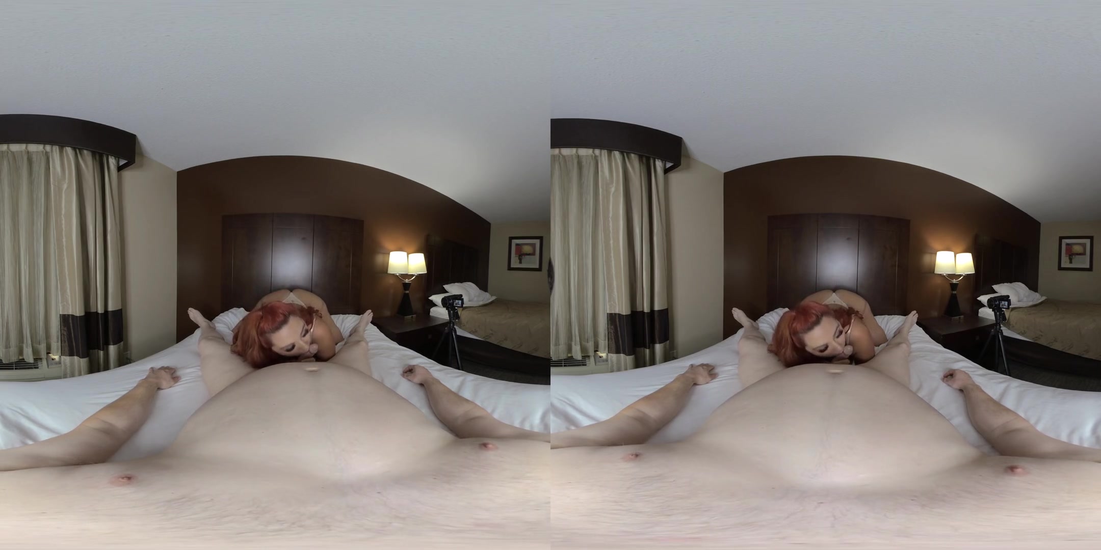 POV Zoey Foxx fucks Tad Pole - Redhead Amateur Riding Cock