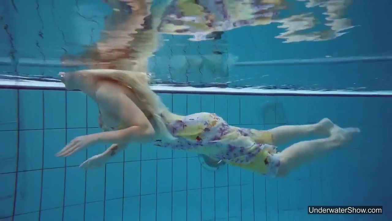Russian Girl Milana Found Her Natural Talent In The Pool