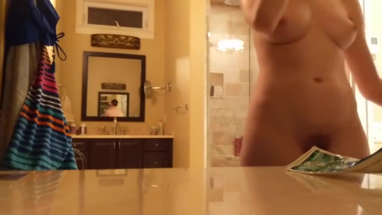 SPIED my stepsister taking a bath (bad camera angle) maybe next time!!