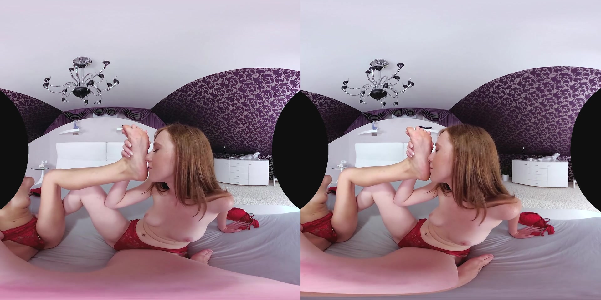 CzechVRFetish 132 Lesbian Feet Loving