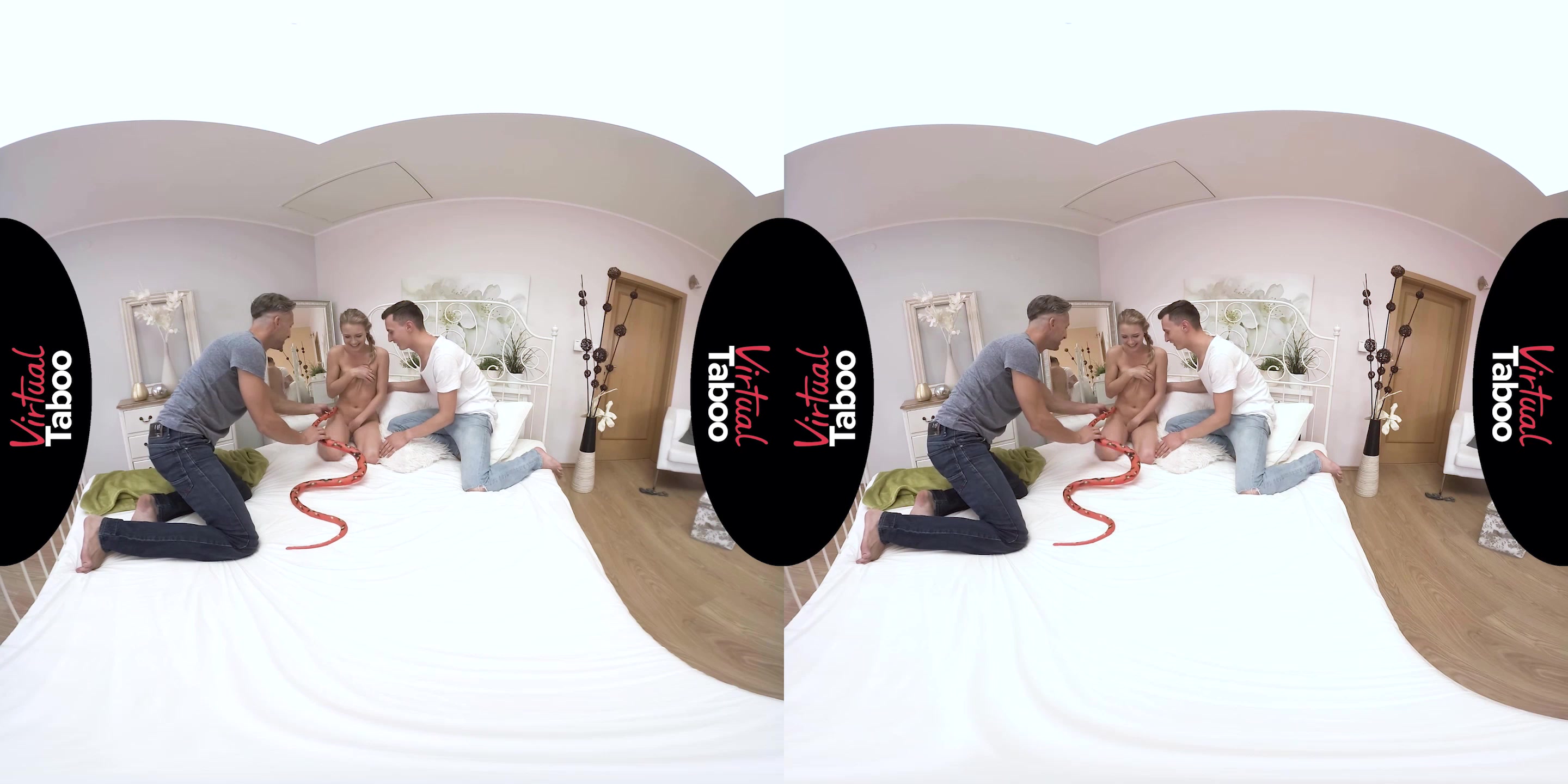 Epic Prank On Sis: Big Snakes Attack! - VirtualTaboo