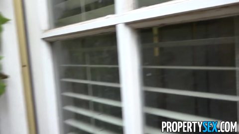 Bad Real Estate Agent Kara Faux Fucks Outdoors