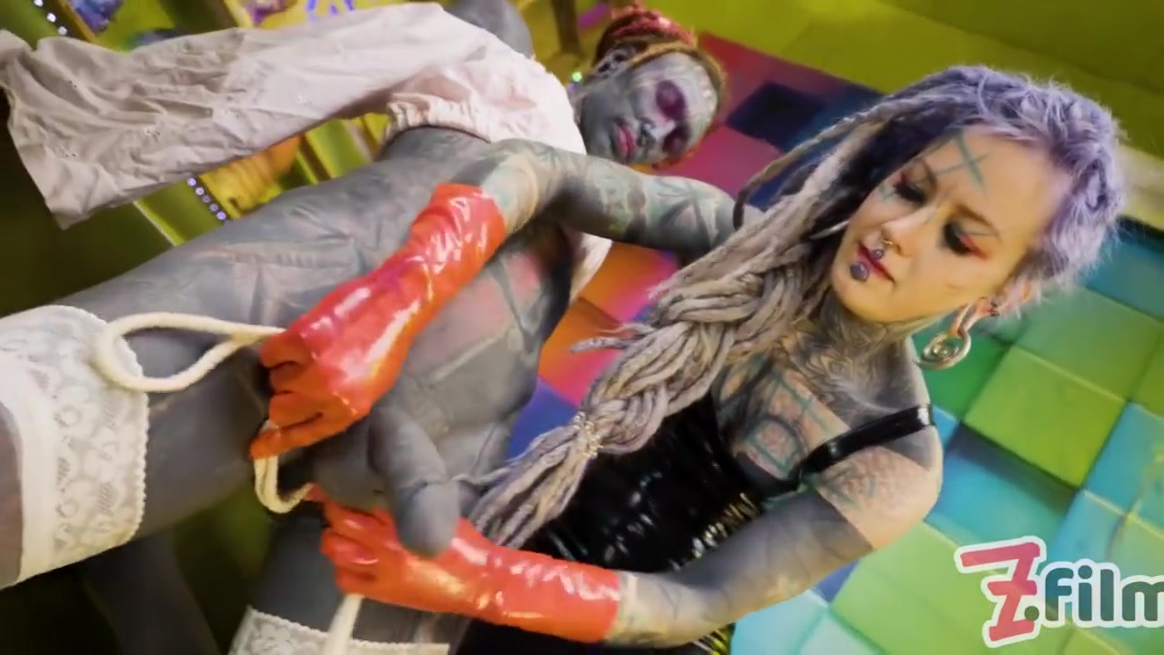 Extreme Fisting Two Dominatrix Sissy Femdom - Prolapse, Latex, Tattoo, Trans, Bdsm, Anal Gape - Lily Lu