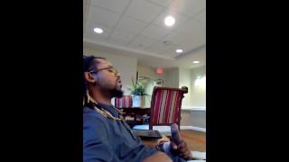 Hotel lobby area was empty... almost got caught (OnlyFans/Nicksteeledick)