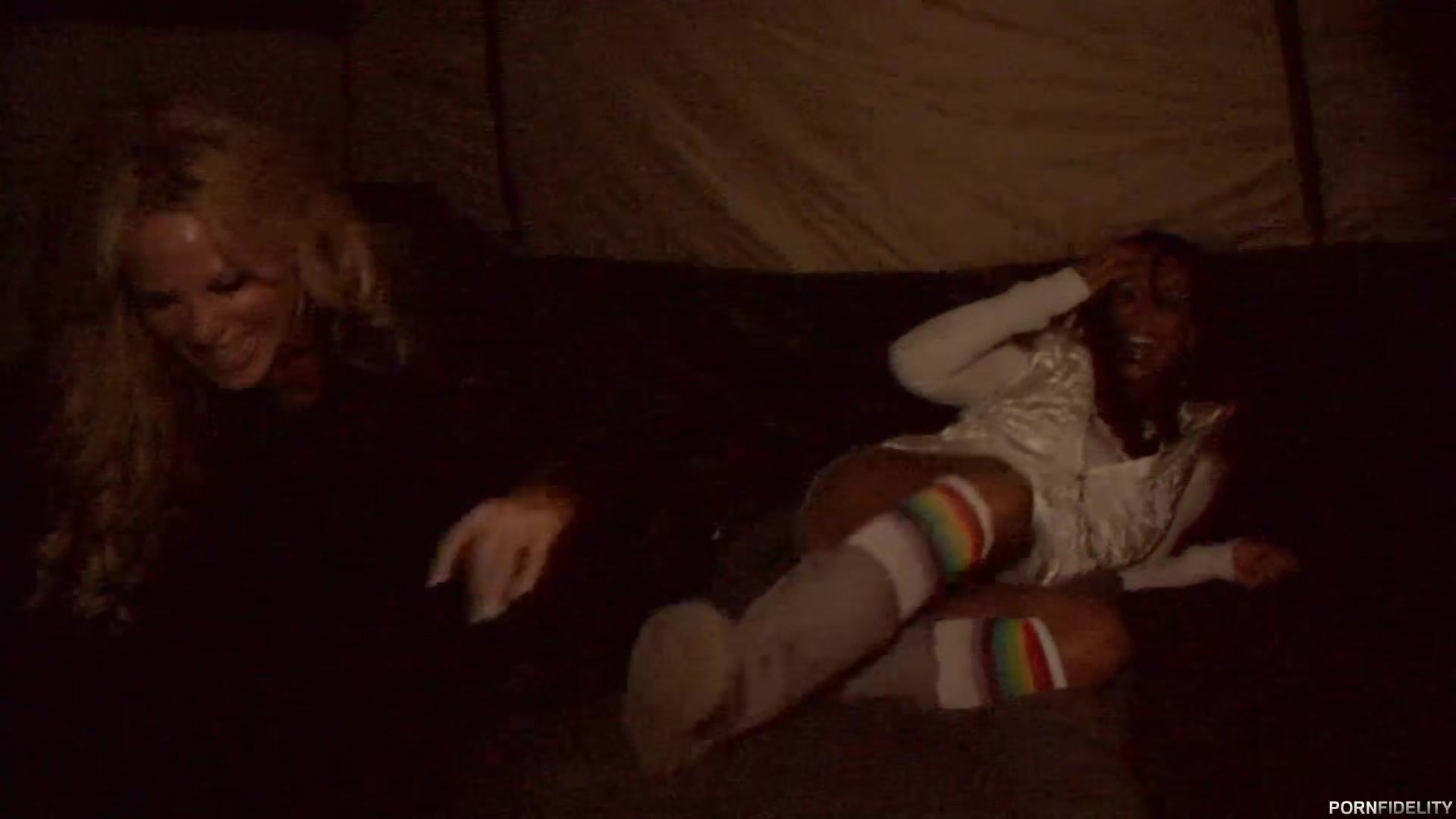 Pitching A Tent - Starring: Isis Love, Kelly Madison