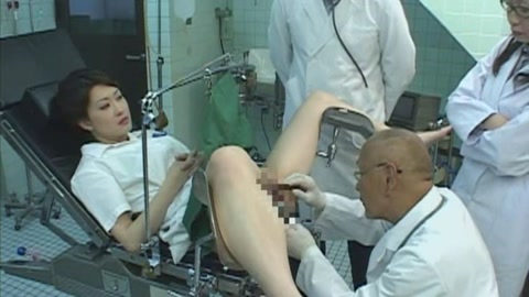 Cosplay Porn: Asians Nurses Cosplay Japanese MILF Nurse Fucked Doctors Office 1