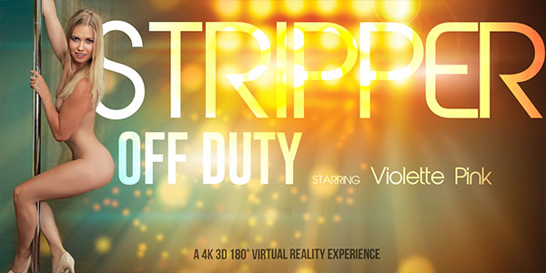 Violette Pink in Stripper Off Duty - VRBangers