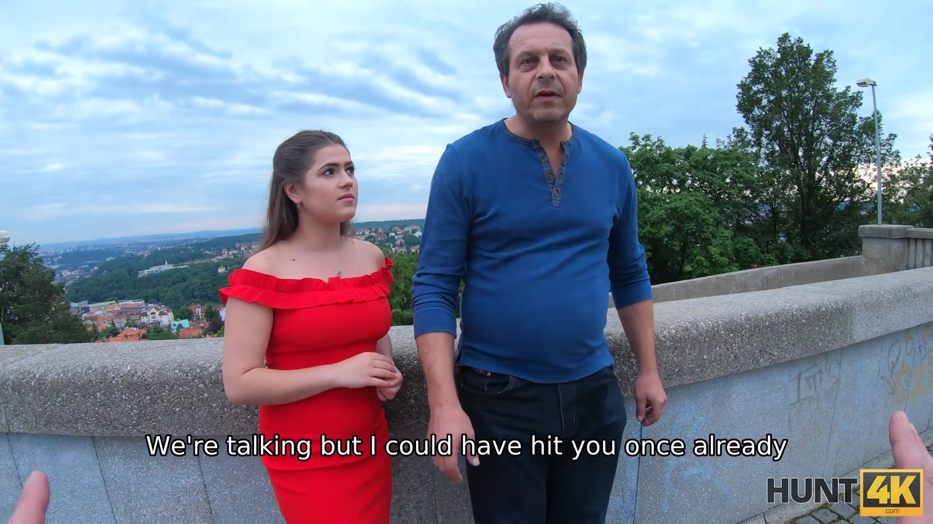 HUNT4K. Man cant pay for all things Step daughter wants so why watches how she sells vagina