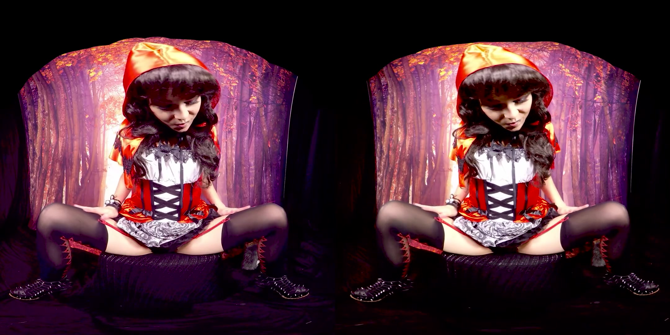 407 - Rebeka Black; Cosplay Solo Brunette - SexLikeReal
