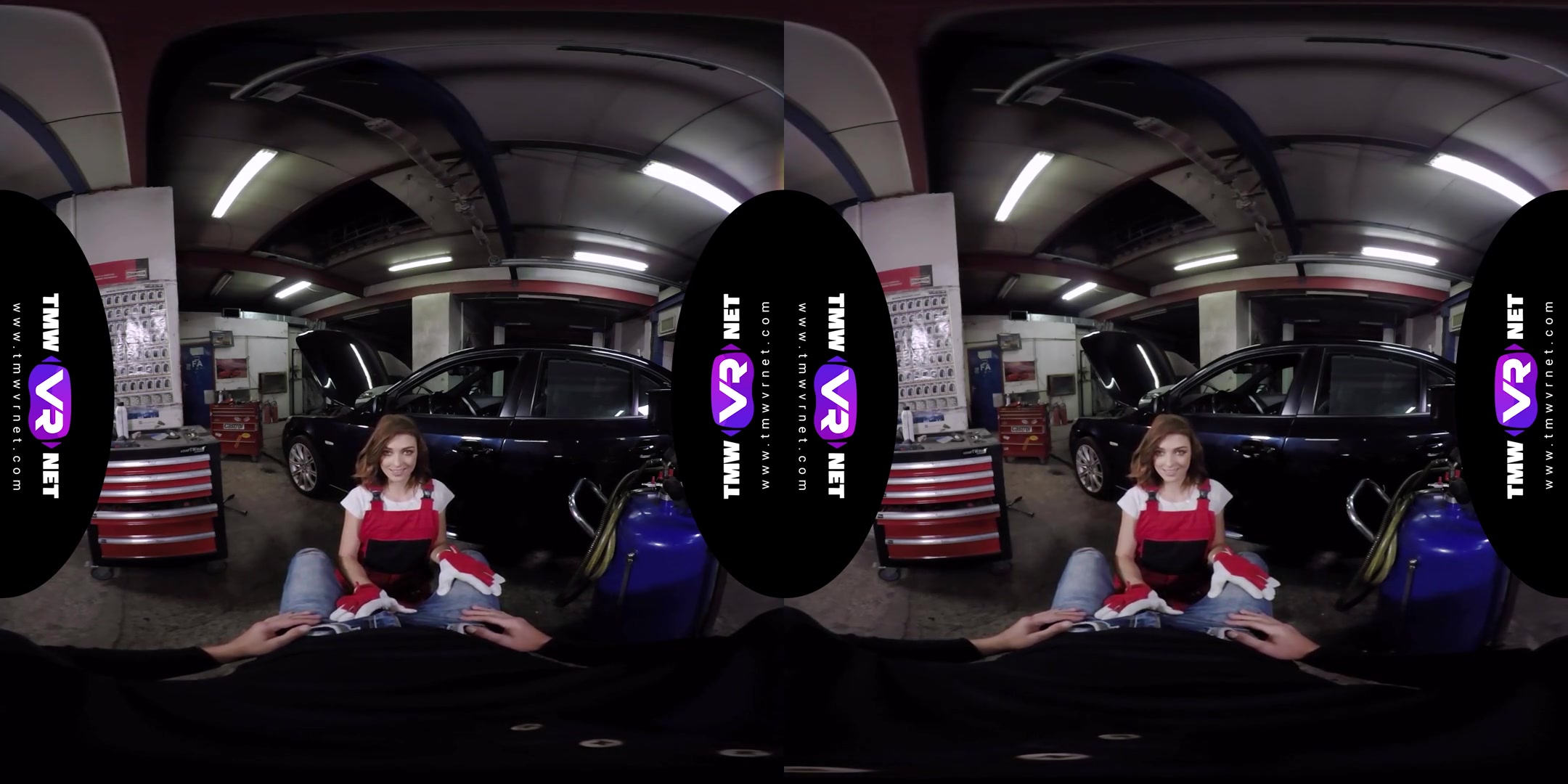 Tera Link in Hot Car Mechanic Offers Extra Sex Services - TmwVRNet