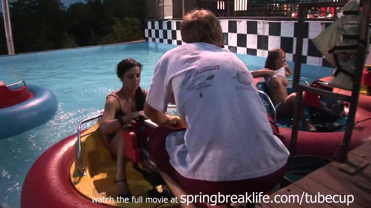SpringBreakLife Video: Topless Bumper Boats