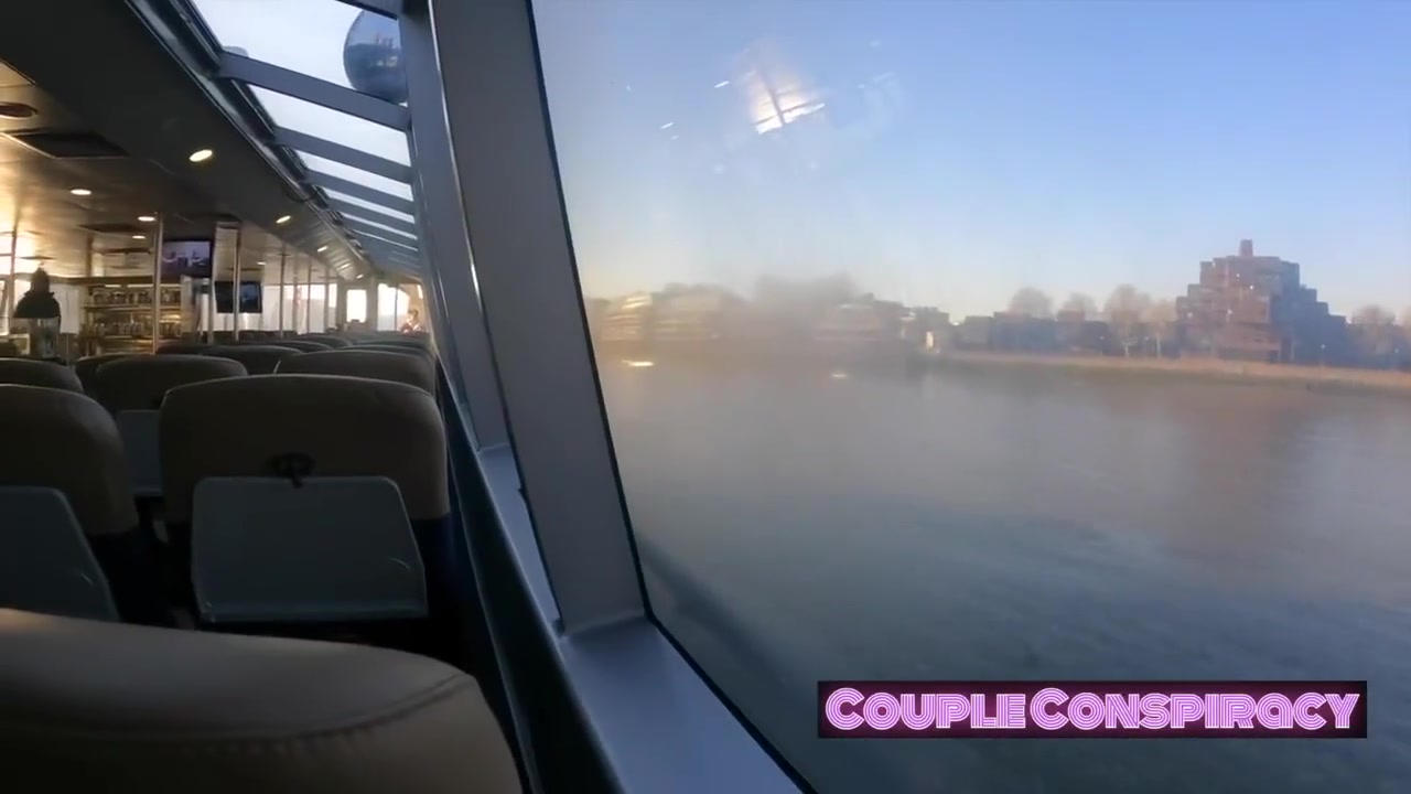Risky Cock Sucking On Public Boat For Everyone To See Got Caught Sucking Dick In Public