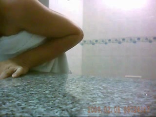 Perfect angle to record naked Japanese girls in bathrooms on cam