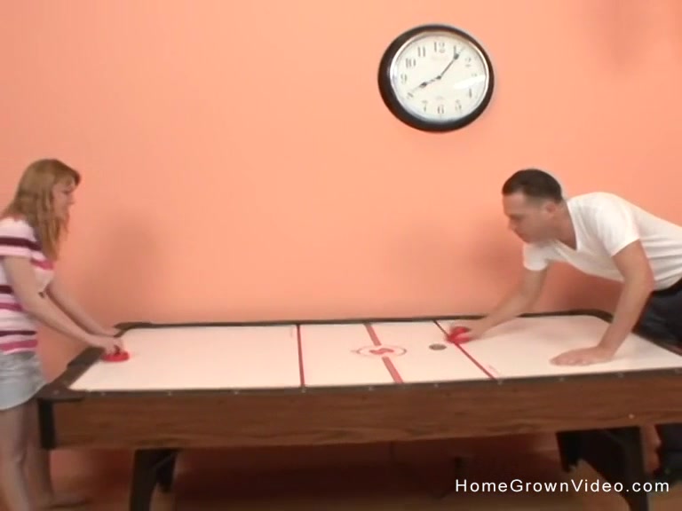 Air Hockey And Hairy Snatch
