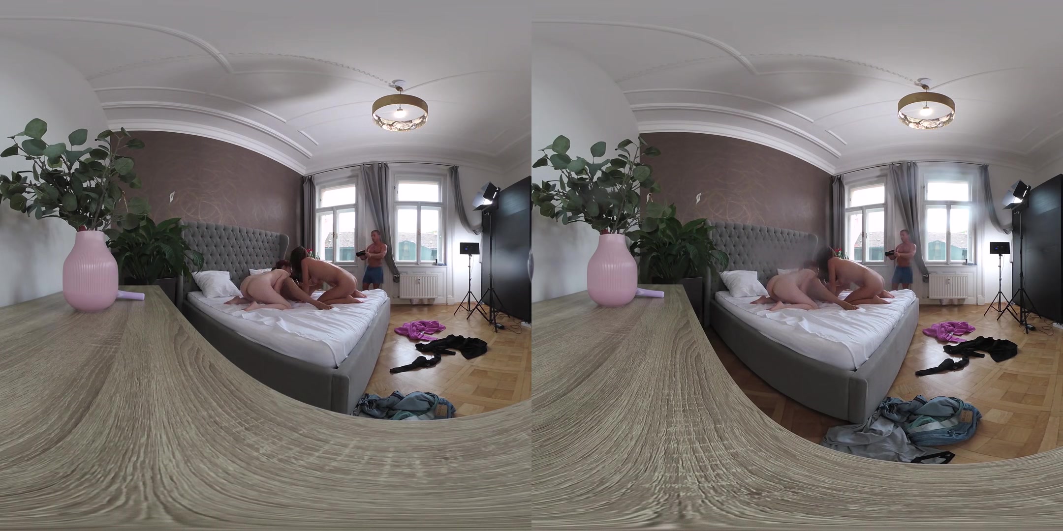 Cheating Housewives Experiment W Double Pussy Penetration Dpp - Kaira Love & Tiffany Blue Behind The Scenes Vr Video Part One