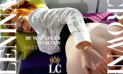 My Very Ginger Secretary Takes My Cock - SexLikeReal