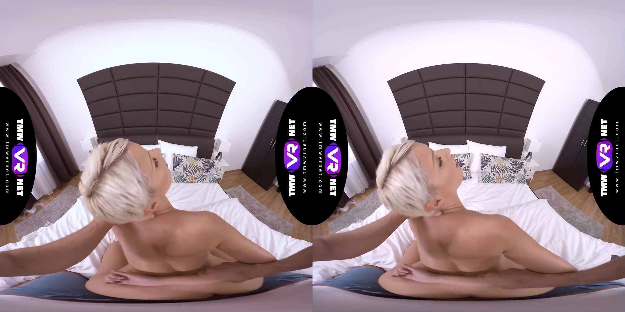 When Work And Pleasure Team Up; Short Hair Blonde Girlfriend on Camera
