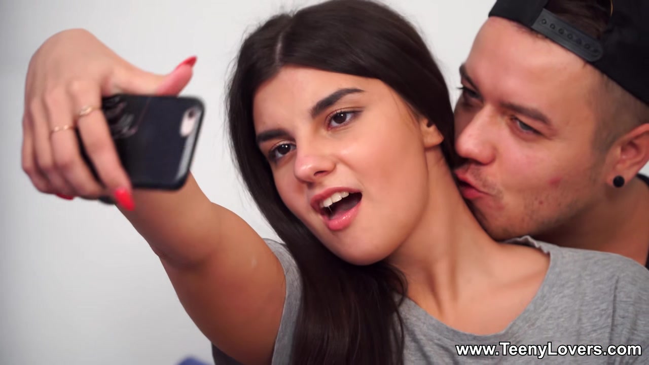 Teeny Lovers - Bell Knock - Selfie-teeny fucked in bed