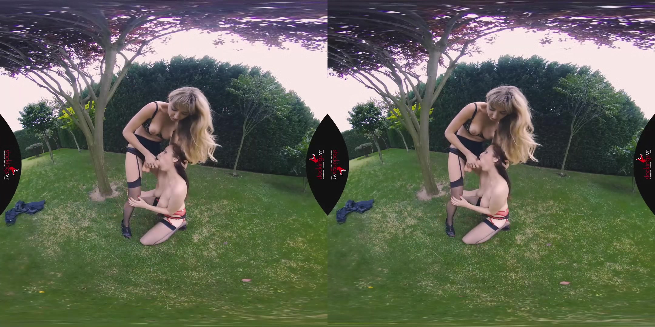 Femme Dom unleashed starring Victoria Puppy and Antonia Sainz