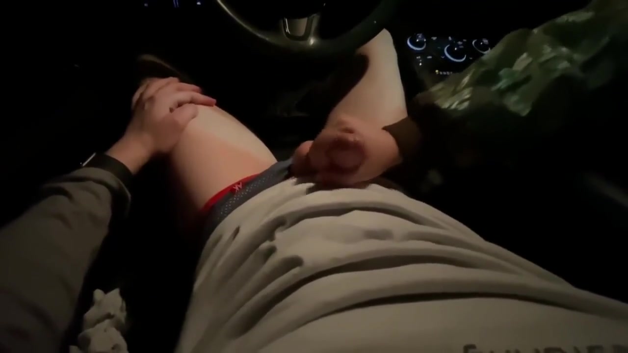 Handjob In Car In Public With Cumshot