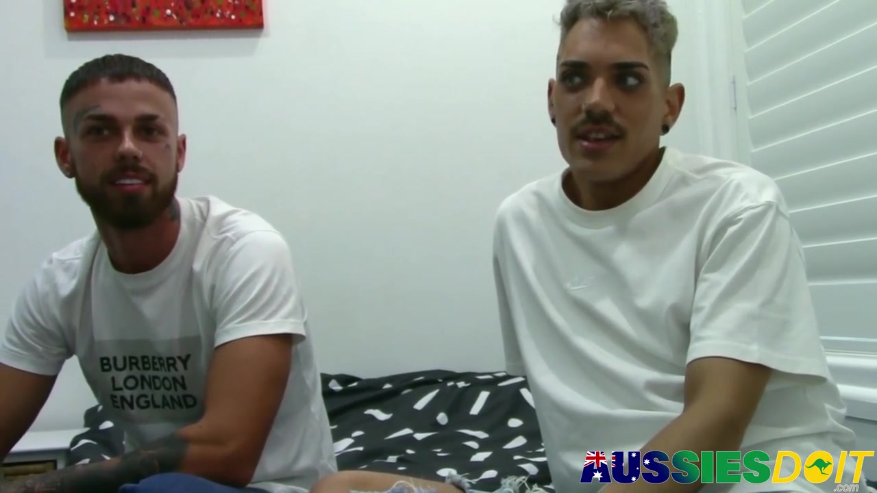 Bottom Gay Plowed Hard By Top Aussie