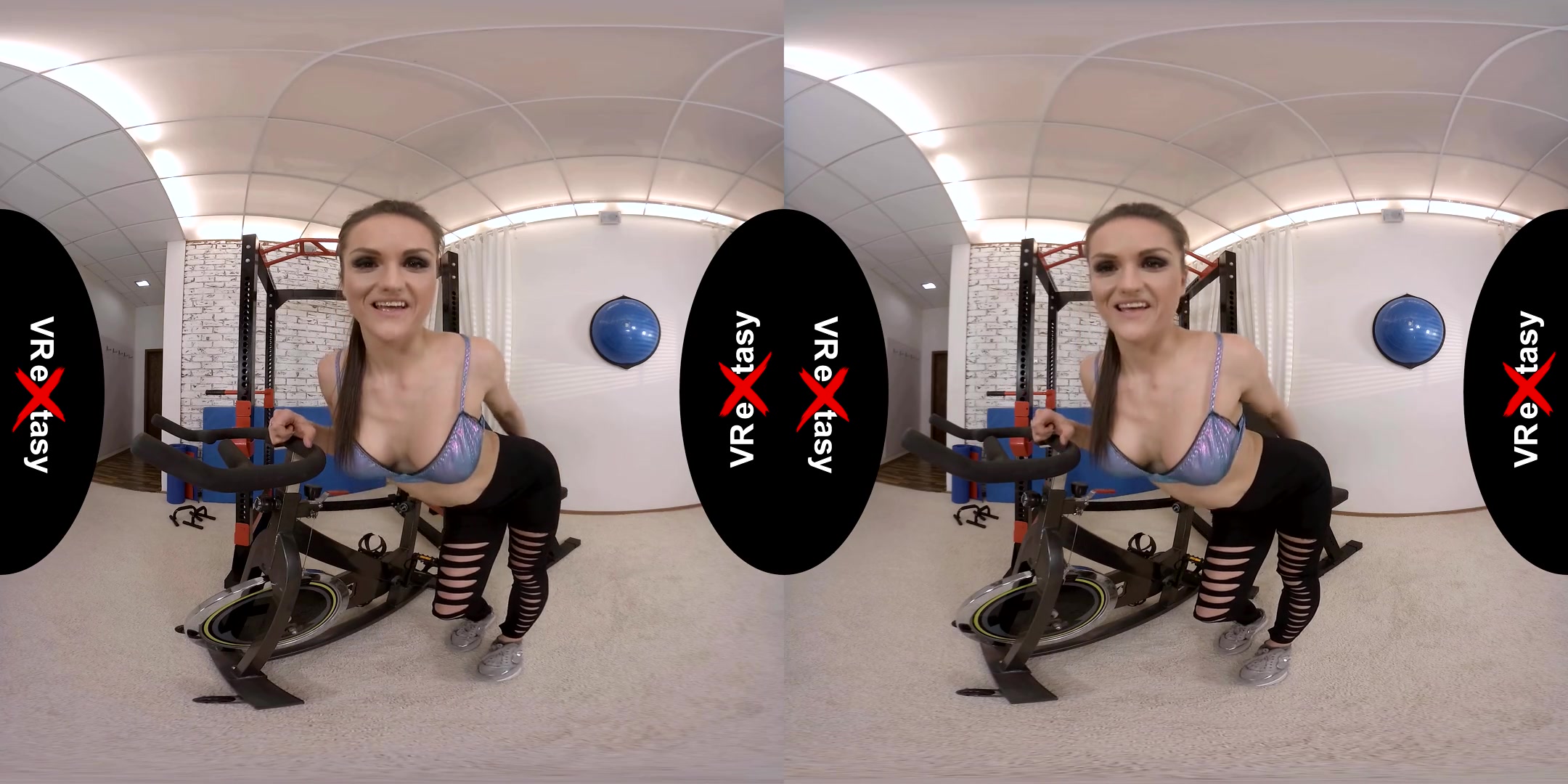 Barbara Bieber Masturbates in Fitness Centre - SexLikeReal