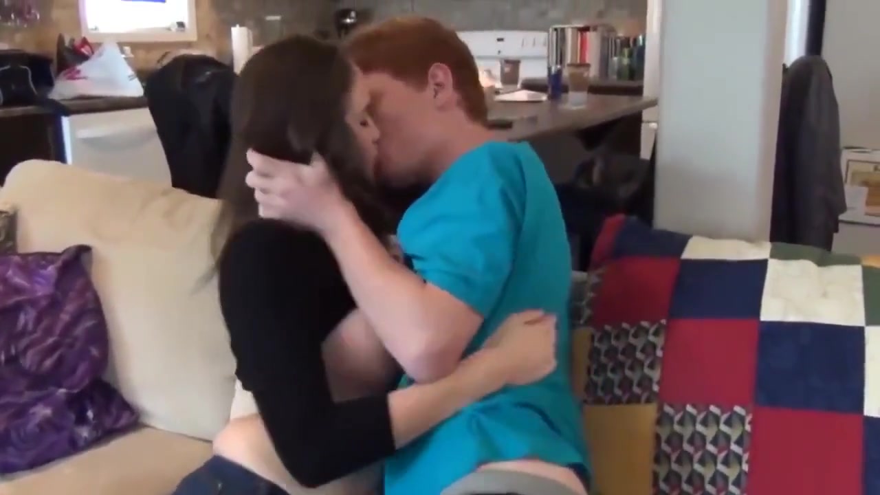 When nobody home redhead stepbrother fucks his sexy stepsis with hot body