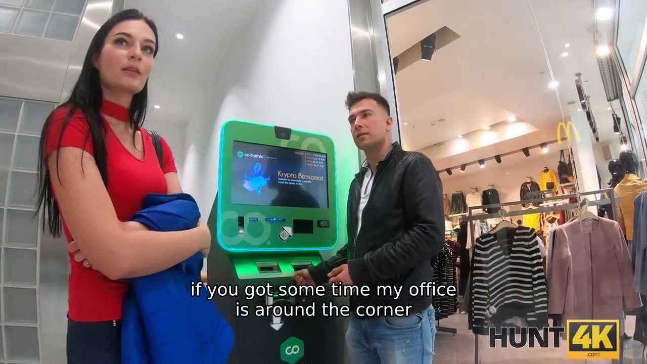 HUNT4K. Impressive model gets fucked hard by hunter for a Bitcoin