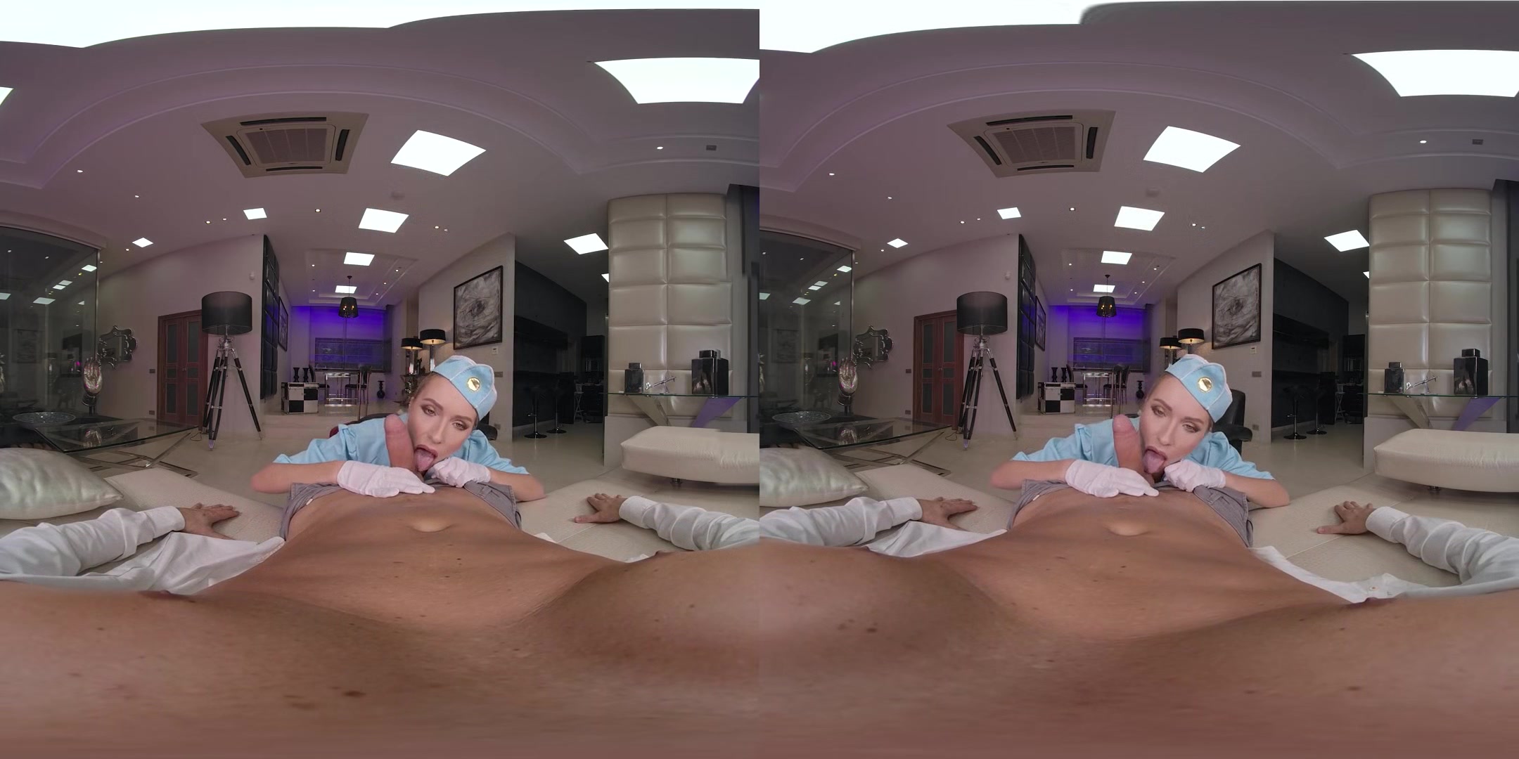 Crew Anal Fun - Fucking the Stewardess POV VR - SexLikeReal