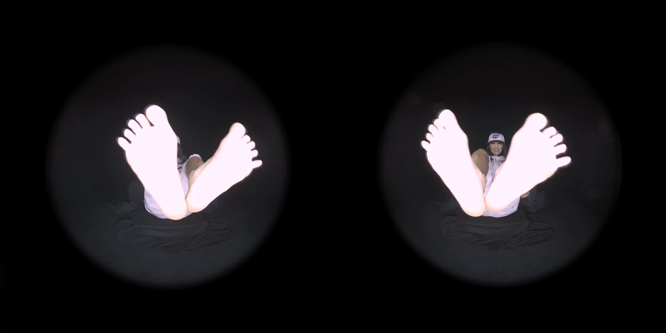 Space Out with Sofi's Feet - Hot Leg and Foot Fetish VR Solo