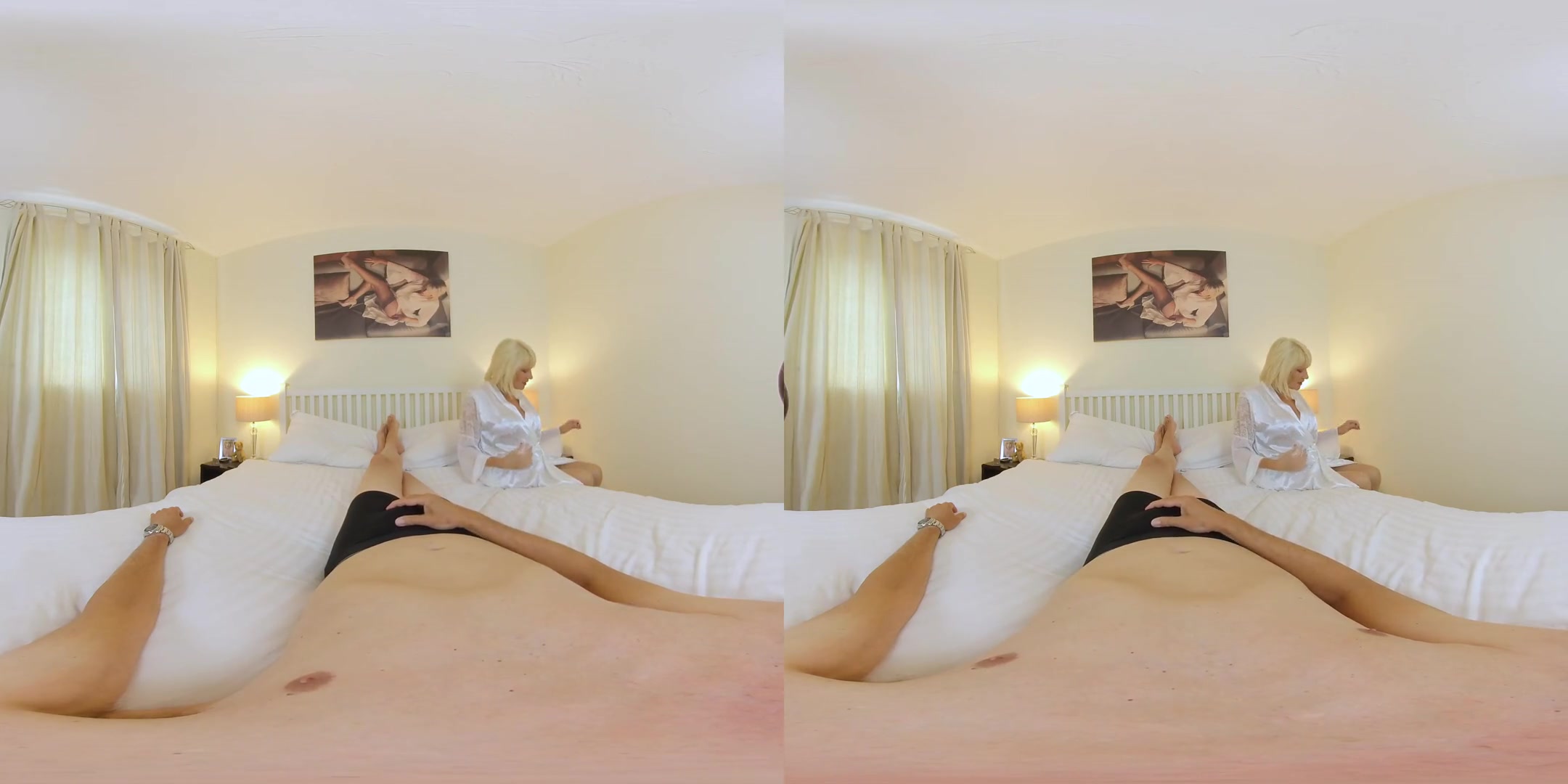 Milf Amy, Fucking The House Quest - Huge Tits Blonde MILF Rides You