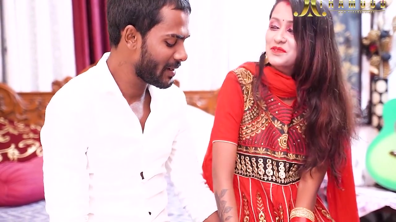 Desi Romance With Newly Married Wife
