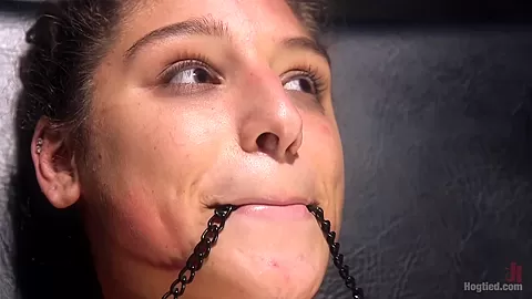 Abella Danger The Pope in 19 Year Old Rope Slut Suffers In Extreme Bondage - HogTied