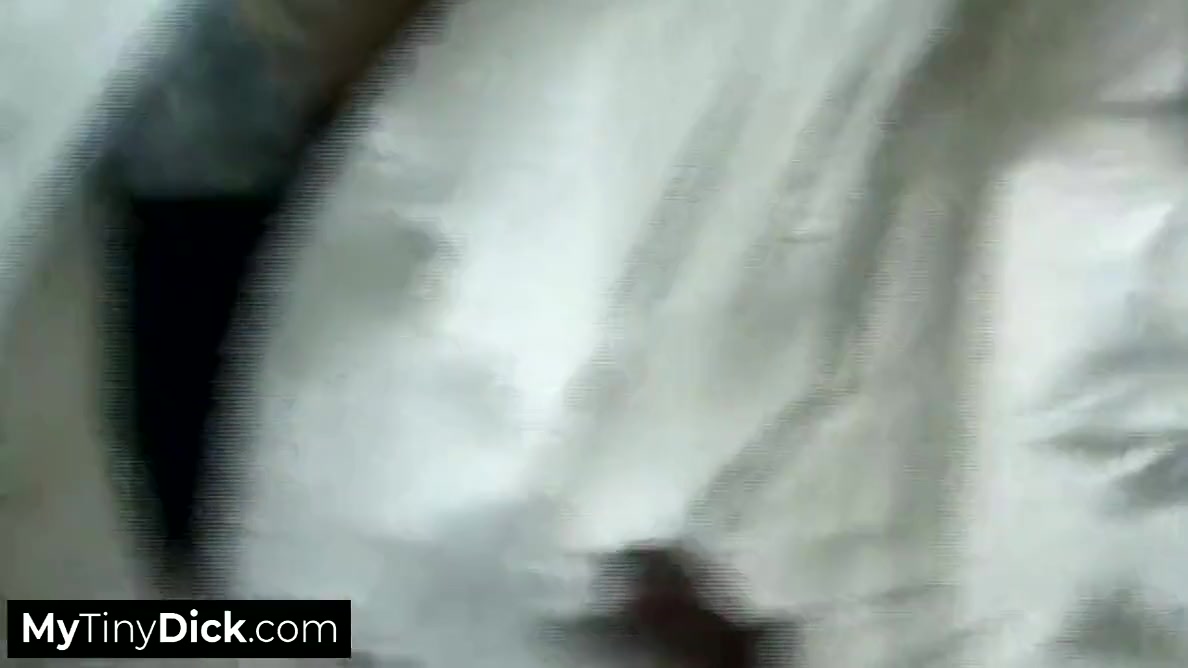 Ebony Jazmin Is Sucking His Small Dick Like A True Pro