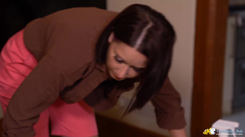 in Cum Cleaning - DownblouseJerk